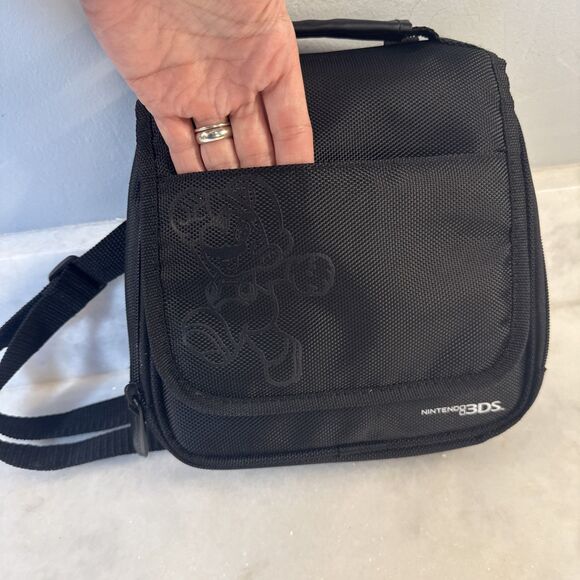 Nintendo 3DS Super Mario Black Universal Transporter Case - Picture 13 of 16